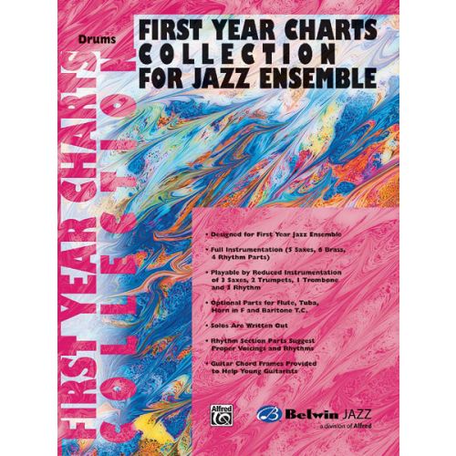 ALFRED PUBLISHING FIRST YEAR JAZZ COLLECTION - DRUMS