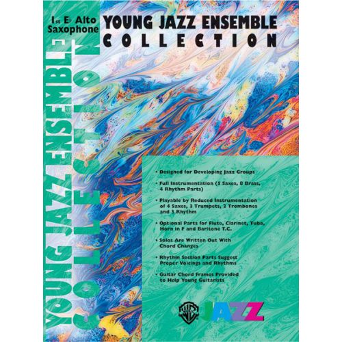 ALFRED PUBLISHING YOUNG JAZZ ENSEMBLE COLLECTION 1 - ALTO SAXOPHONE