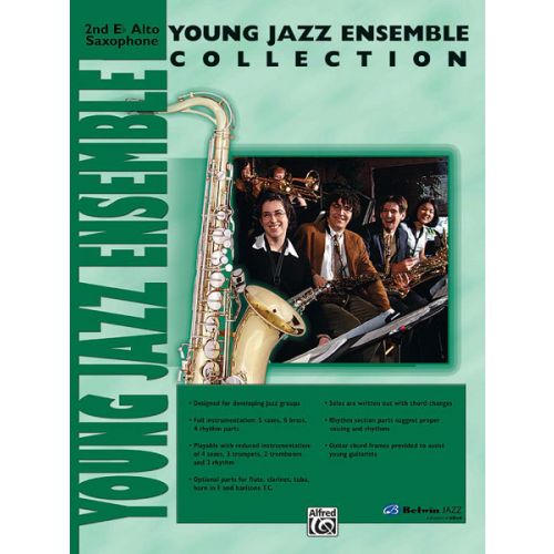 ALFRED PUBLISHING YOUNG JAZZ ENSEMBLE COLLECTION - ALTO SAXOPHONE 2