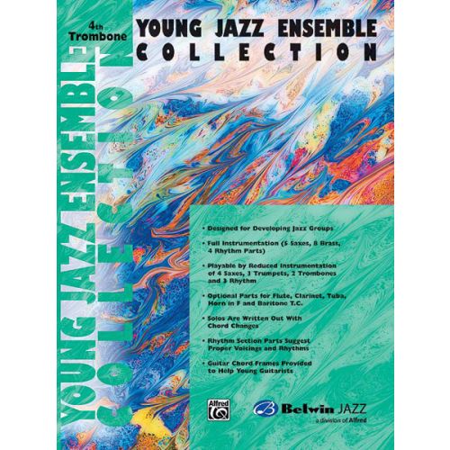 ALFRED PUBLISHING YOUNG JAZZ ENSEMBLE COLLECTION - TROMBONE 4