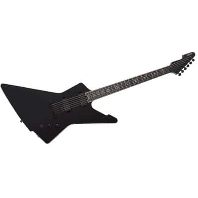 Schecter E-1 Sls Elite Evil Twin Satin Black