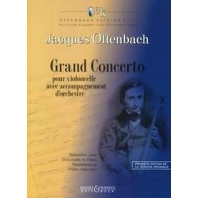BOTE AND BOCK OFFENBACH JACQUES - GRAND CONCERTO "CONCERTO MILITAIRE" - VIOLONCELLE & PIANO