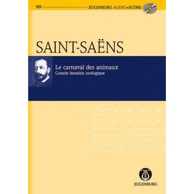SAINT-SAENS CAMILLE - LE CARNAVAL DES ANIMAUX - CONDUCTEUR + CD