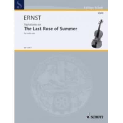  Ernst Heinrich Wilhelm - Variation On The Last Rose Of Summer - Violon and Piano