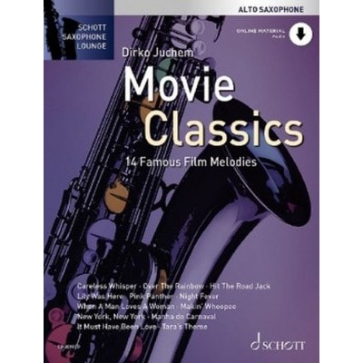 JUCHEM D. - MOVIE CLASSICS - SAXOPHONE ALTO + AUDIO ONLINE