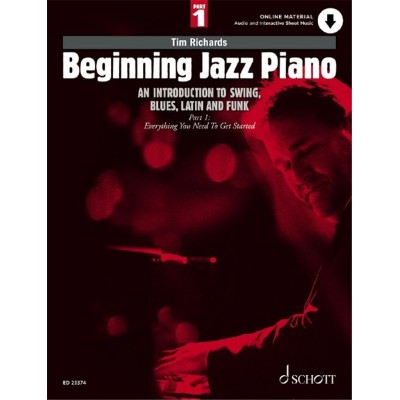 TIM RICHARDS - BEGINNING JAZZ PIANO VOL.1