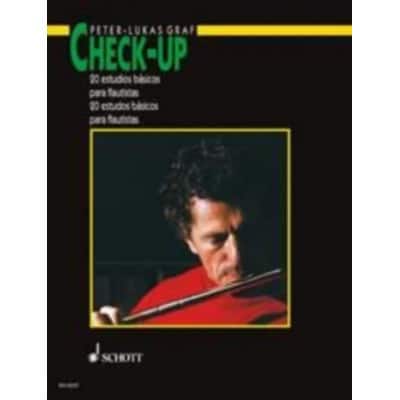 PETER LUKAS GRAF - CHECK UP - 20 ETUDES BASIQUES POUR FLUTE