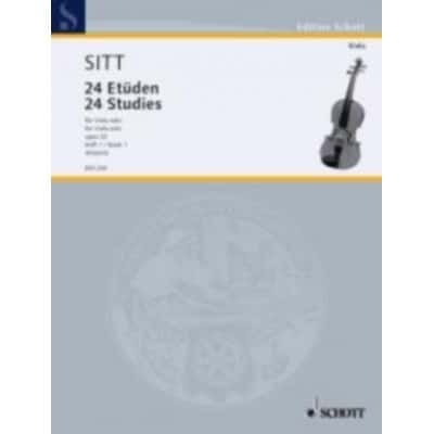   Alto - Sitt - 24 Etudes Vol 1 Opus 32 
