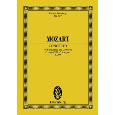 MOZART W.A. - CONCERTO C MAJOR KV 299 - FLUTE, HARP AND ORCHESTRA