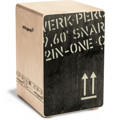 SCHLAGWERK Cajon 2 In One CP403BLK 2inone Black Edition, Medium