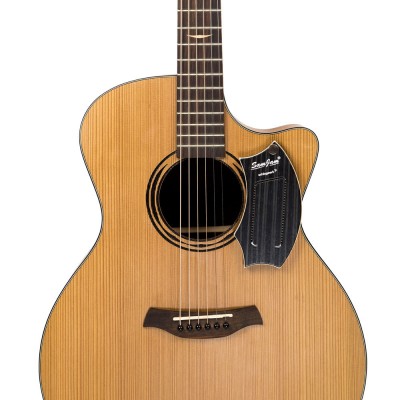 S-SJ110HC – SAMJAM GUITAR SNARE HARD COAL STRIPES