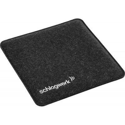 Schlagwerk Cajon Accessoires Sp70blk Pad En Feutre Noir