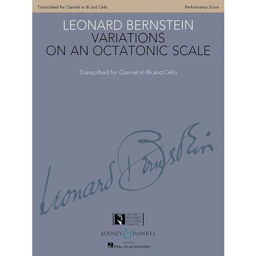 SCHOTT BERNSTEIN L. - VARIATIONS ON AN OCTATONIC SCALE - MUSIQUE DE CHAMBRE
