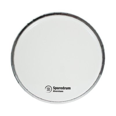 SPAREDRUM AS06SW - 6" ALVERSTONE 1-PLY SMOOTH WHITE DRUMHEAD - 10 MIL