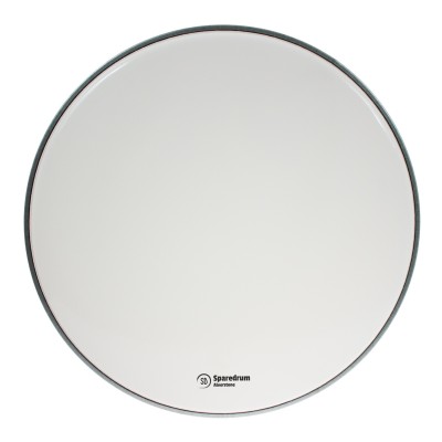 SPAREDRUM AS13MONO-pointPeau 13" Alverstone Smooth White 1 Pli 10 Mil