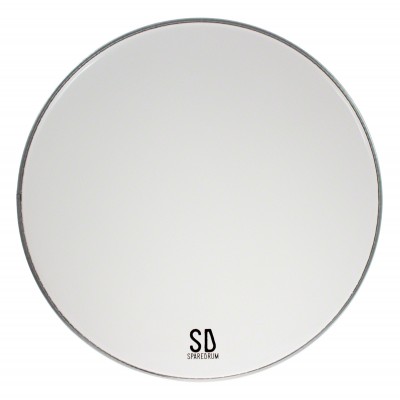 SPAREDRUM AS18SW-B - 18" ALVERSTONE SMOOTH WHITE BD HEAD - 1-PLY - 10 MIL