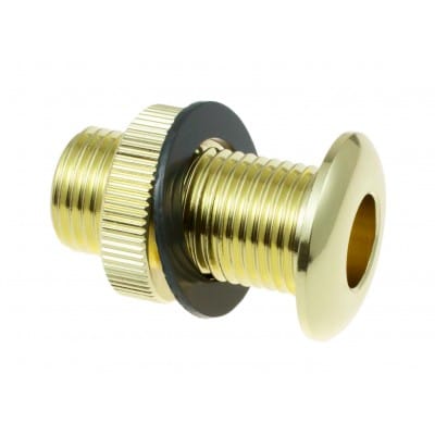 AVH4-BR - DIE CAST AIR VENT GROMMET BRASS 30MM