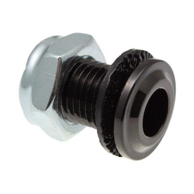AVH8BK - HOLE VENT NERO DIE CAST 16MM