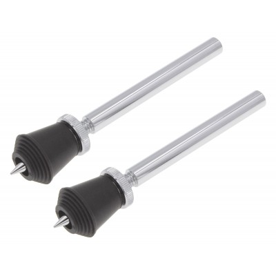 BDS13 12MM STRAIGHT BASS DRUM SPURS X2