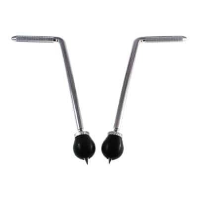 BDS6-12 - CURVED BASS DRUM SPURS / LEGS - 12MM (X2)