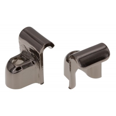 DC27Bk Crochet Cercle HNF45 Noir X2