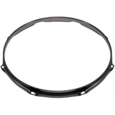 SPAREDRUM H30-16-8BK - Cercle 16" 8 Tirants Noir Super Triple Flange 3.0mm