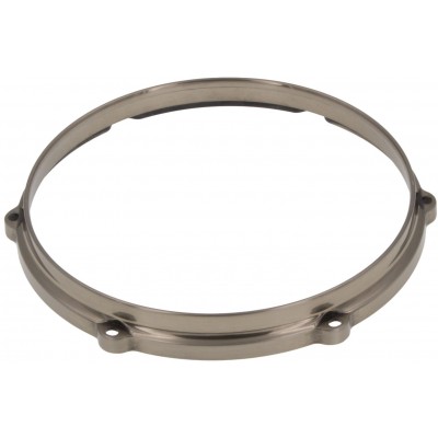 SPAREDRUM Hdc3-10-6Vbn 10" 6 Holes Black 3Mm Die Cast Drum Hoop Vintage Brushed Nickel
