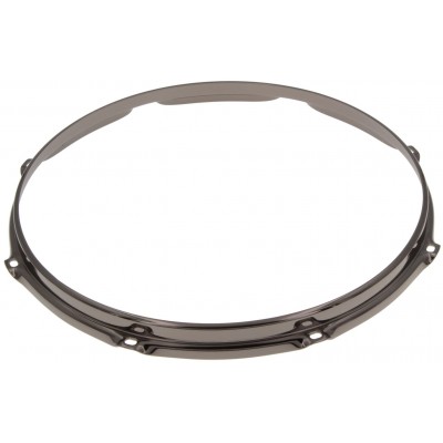 SPAREDRUM HS23-18-8BK - 18" 8 Holes Black 2.3mm S-Style Triple Flange Drum Hoop