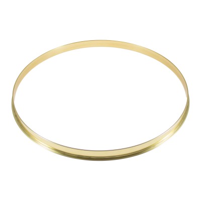 SPAREDRUM HSFB23-14BR - 14" 2.3MM BRASS SINGLE FLANGE DRUM HOOP
