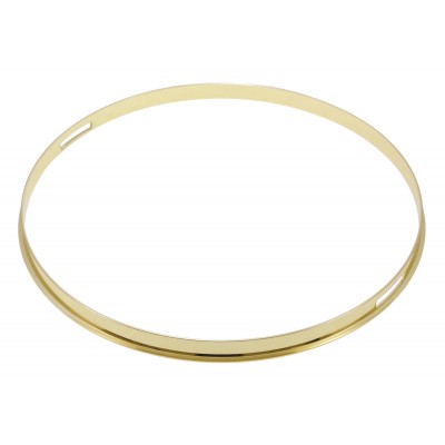 SPAREDRUM Cercle Acier 13" Timbre Doré 2.3mm Simple Flange