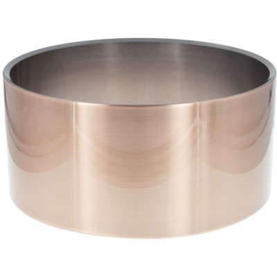 SPAREDRUM Sbbc14065St 14" X 6.5" Fût Laiton Brass Finition Cuivre Brossé Caisse Claire