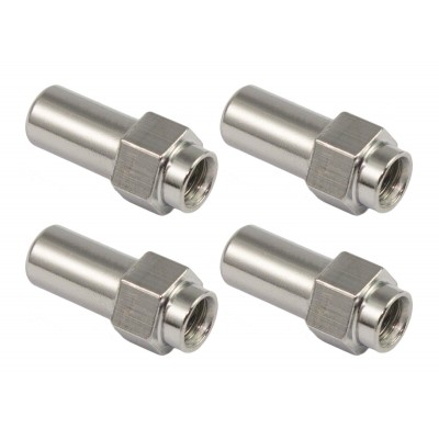 SPAREDRUM SN-HE-21B - SWIVEL NUT 21.5MM HEX HEAD - BRASS (X4)