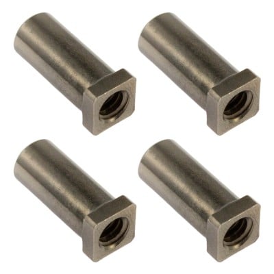 SN-SQ-20B - SWIVEL NUT 20MM SQUARE HEAD - BRASS (X4)