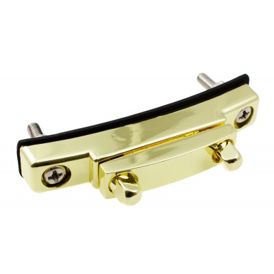 STOB1-BR - DELUXE BUTTEND - PRESS GEFORMT - 59MM LOCHABSTAND - GOLDFARBENE