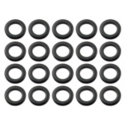 SW-BK - STEEL WASHER FOR TENSION RODS - BLACK (X20)