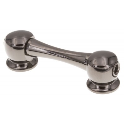 TL11D51-Bk Coquille Tube 51mm Noir Double Tirant X1