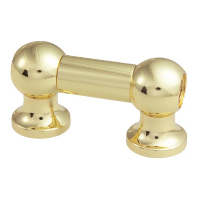 TL12D25-BR Coquille Tube 25mm Dorée Double Tirant (X1)