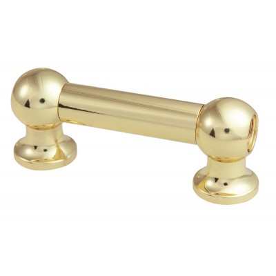 TL12D38-BR Coquille Tube 38mm Dorée Double Tirant (X1)