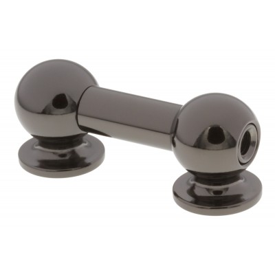 TL13D38-Bk Coquille Tube 38mm Noir Double Tirant X1