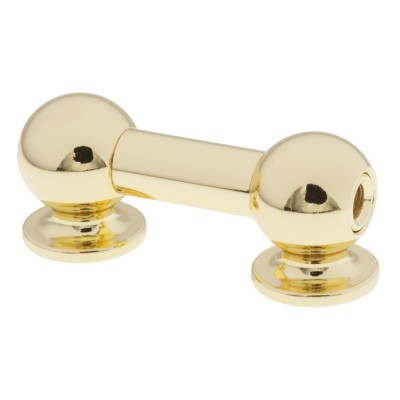 TL13D38-BR Coquille Tube 38mm Doré Double Tirant X1