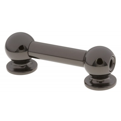 TL13D51-Bk Coquille Tube 51mm Noir Double Tirant X1