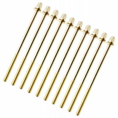 TRC-102W-BR - 102MM TENSION ROD BRASS WITH WASHER - 7/32