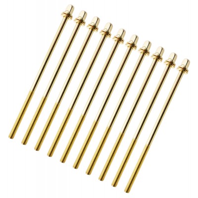 TRC-115W-BR - 115MM TENSION ROD BRASS WITH WASHER - 7/32