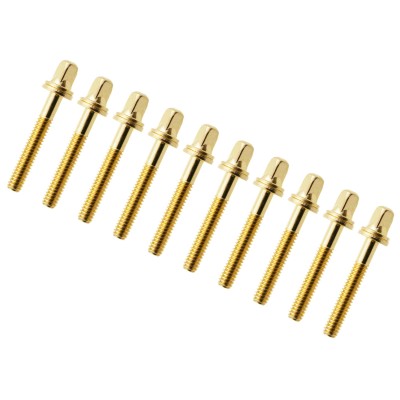 SPAREDRUM TRC-35W-BR -TORNILLO DORADO 35MM CON ARANDELA - PASO 7/32" (X10)