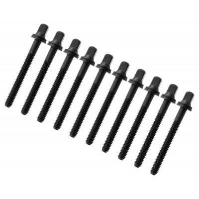 TRC-47W-BK - 47MM TENSION ROD BLACK WITH WASHER - 7/32