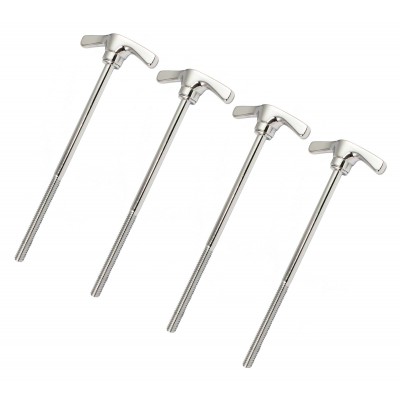 Tension rods for bass drum