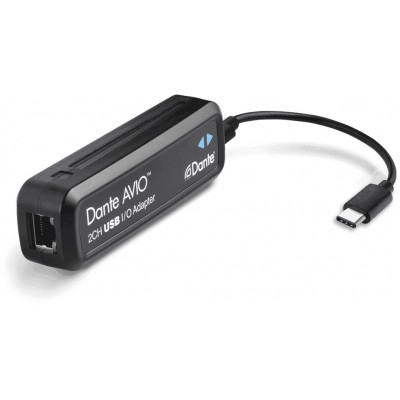 DANTE Avio Adaptateur DANTE-USBc 2CH I/o