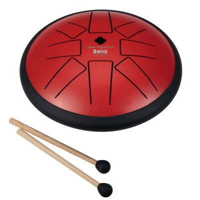 SELA Percussion MELODY TONGUE DRUM 6? F MIN RED