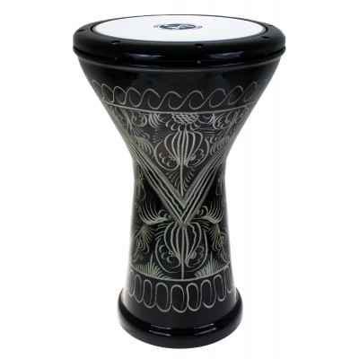 EAB-e-bk - Darbouka Bass Egypte Alu Grave - Noir