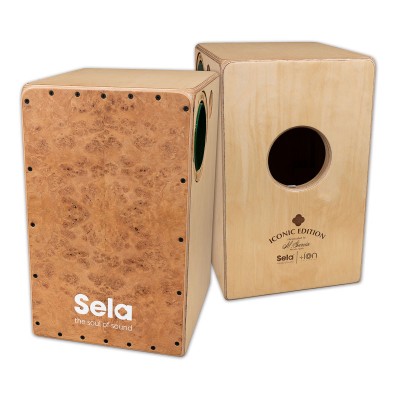SELA PERCUSSION Iconic Cajon - Oak Roots
